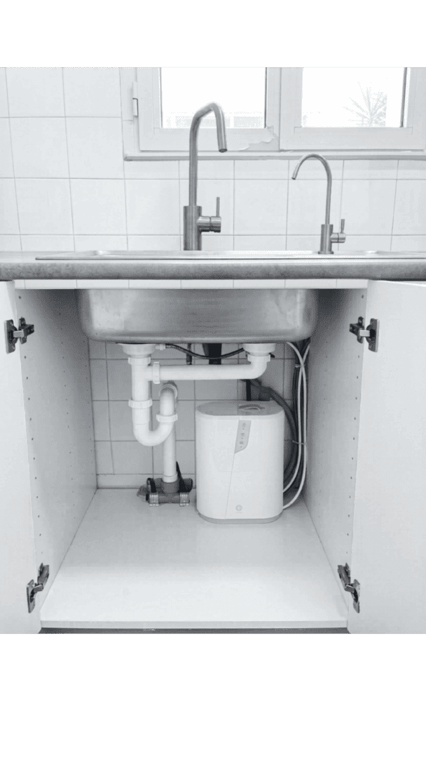 istema de purificación eSpring instalado por Aqua Fons Vitae para mejorar el agua Aranjuez